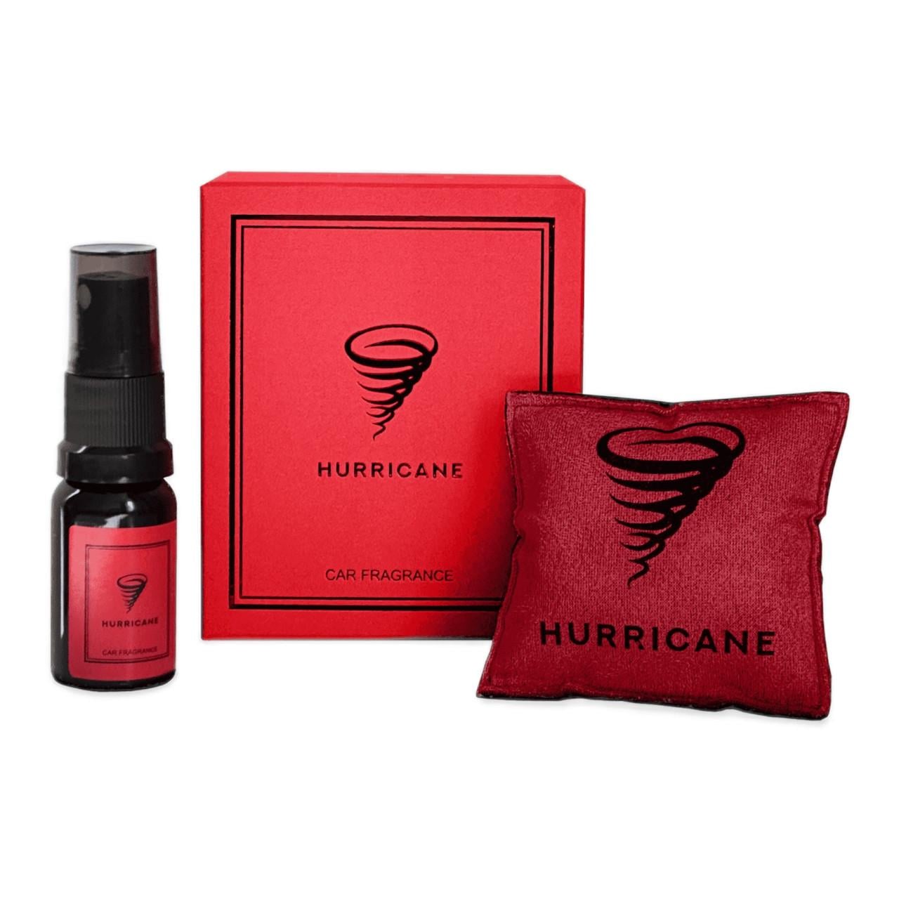 Ароматизатор для авто Hurricane Red Standart на дефлектор со спреем 10 мл (3126617208)