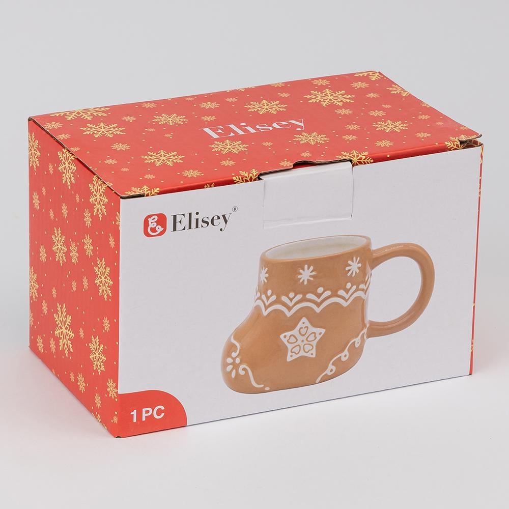 Чашка пряниковий черевичок 400 мл (6036-003) - фото 3