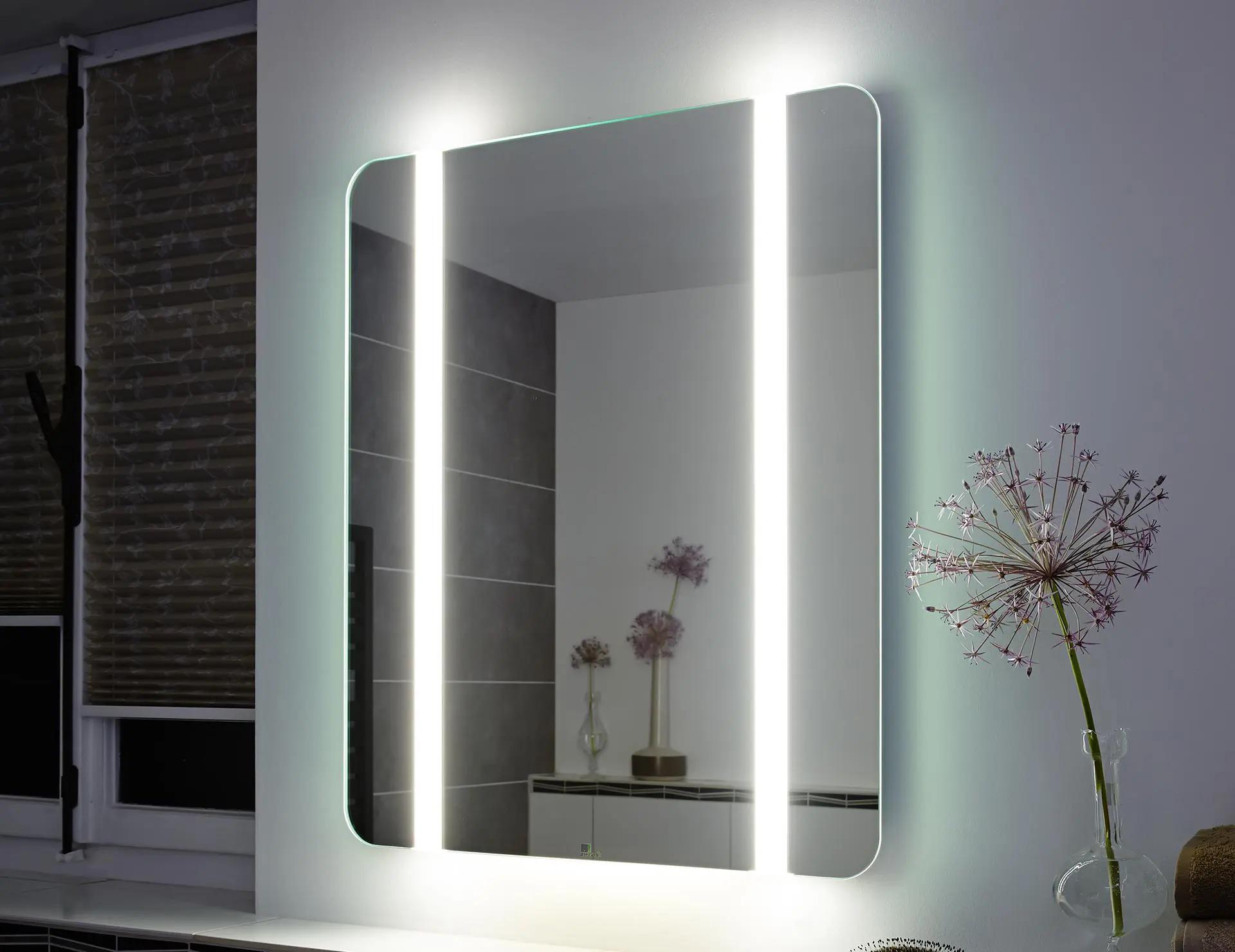 Зеркало Dim Dzerkal SIELA с LED-подсветкой 80х120 см (9762)