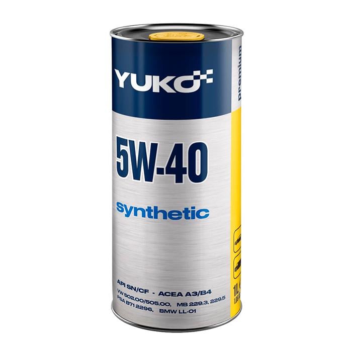 Моторное масло YUKO SYNTHETIC 5W-40 1 л (155253)