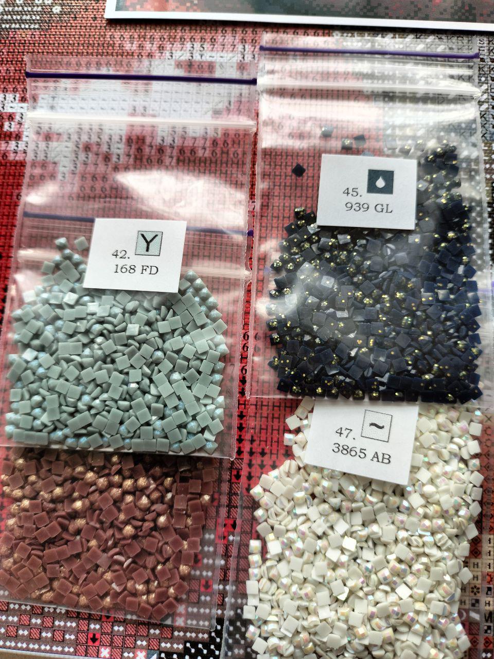 Алмазная мозаика АлМазка Еж квадратные алмазы без подрамника 40x50 см (АлМ-290) - фото 4