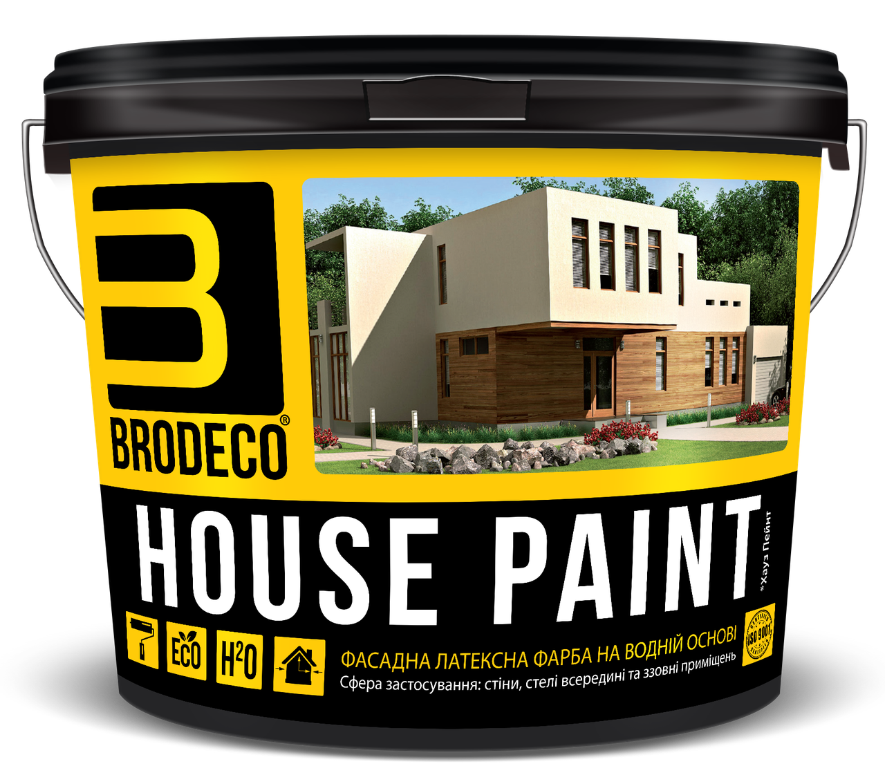 Фарба фасадна Brodeco House Paint 1 л (E29)