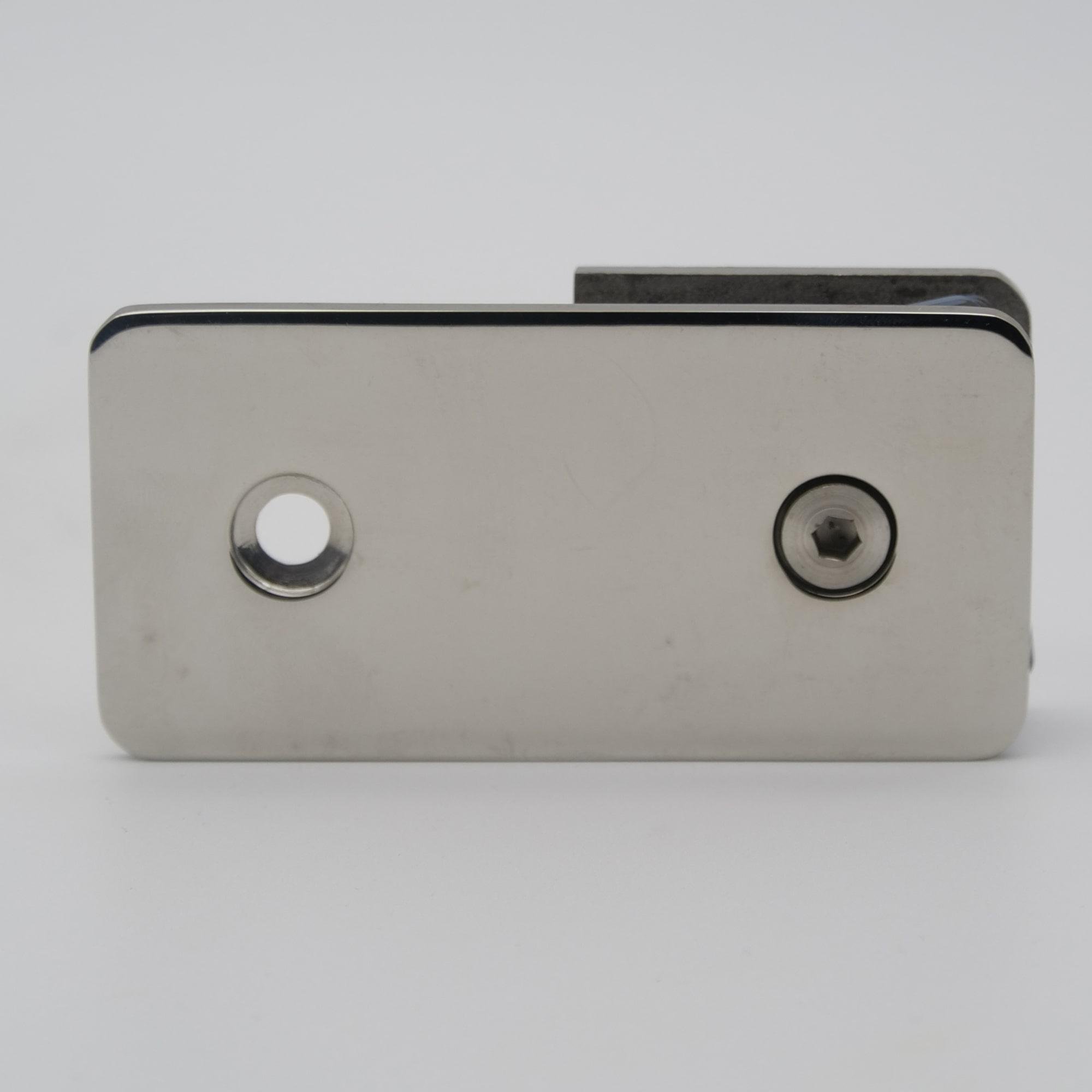 Стеклодержатель стена/стекло 180 градусов PSS нержавеющая сталь - фото 2