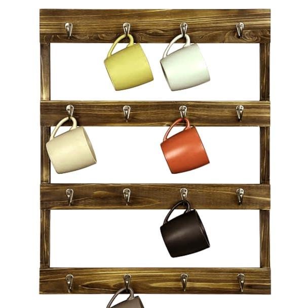 Органайзер для кружек из дерева Арташат Трюфель (СДК-000428)