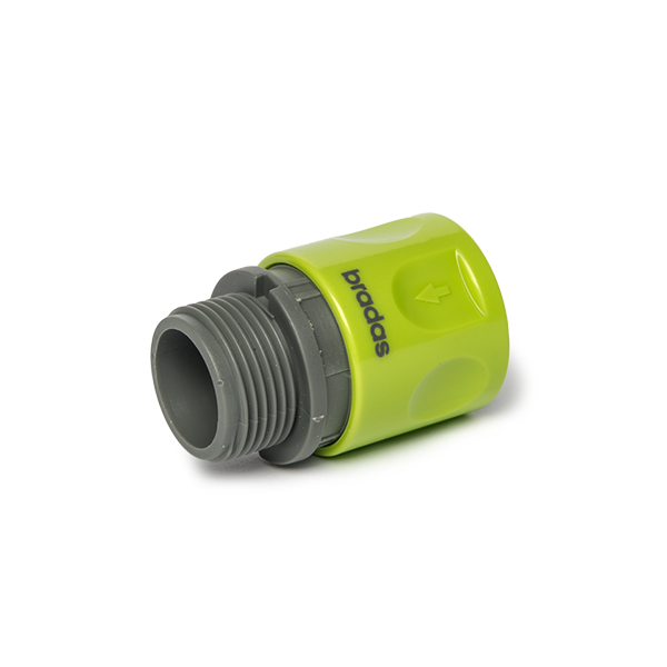 Коннектор Bradas Standard Line с внешней резьбой 3/4" Lime (21116)