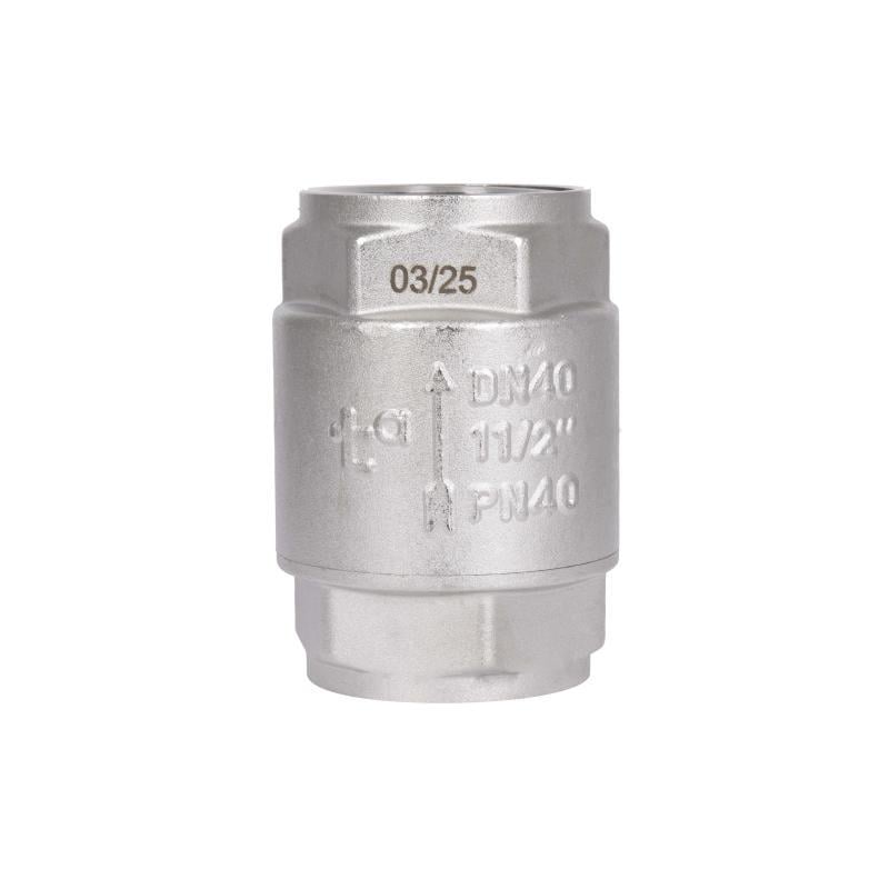 Обратный клапан с латунным штоком Thermo Alliance Forte 1 1/2"ВВ никель TAF240W40 (SD00053355)