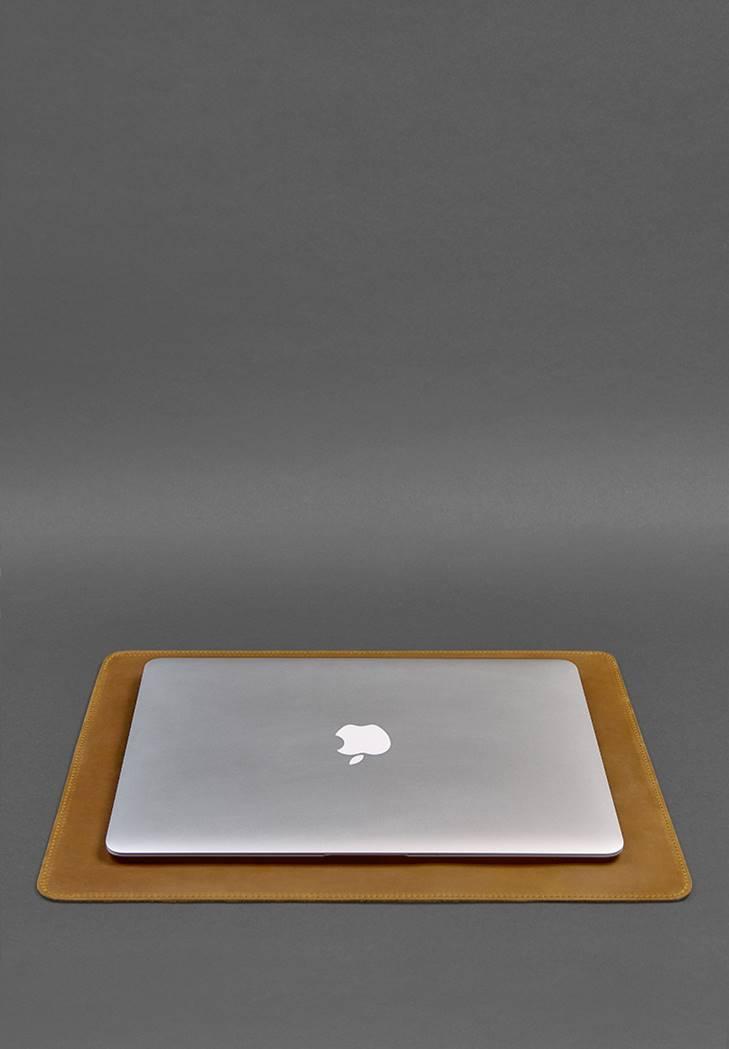 Набор для рабочего стола из натуральной кожи 1.0 Crazy Horse Желтый (A-027512) - фото 6 Набор для рабочего стола из натуральной кожи 1.0 Crazy Horse Желтый (A-027512) - фото 6