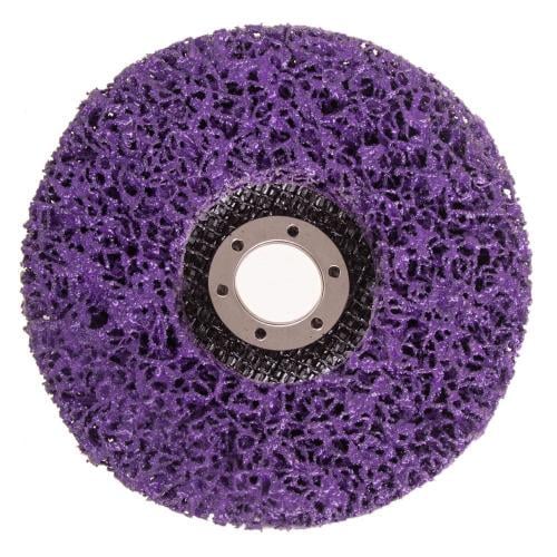 Круг зачистной Alloid коралл 125х22,2 мм Фиолетовый (00000052610) - фото 4