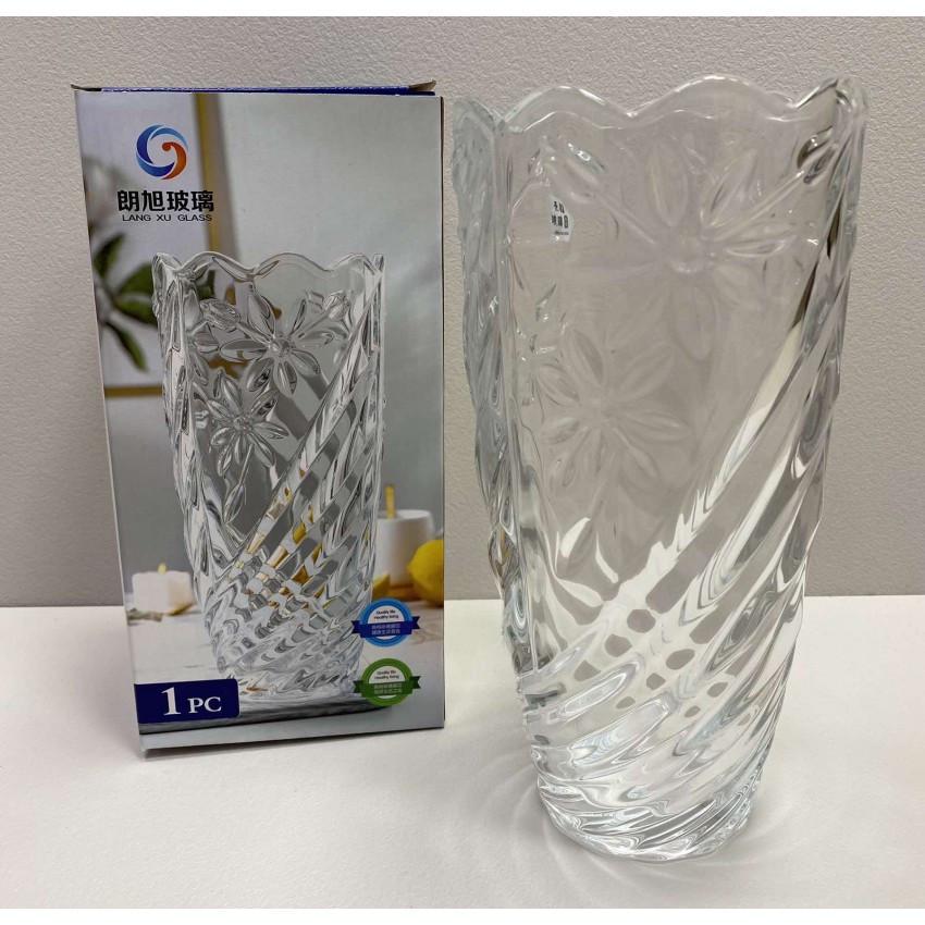 Ваза скляна Stenson 17-25-3/2904 12x25 см (2136939485)