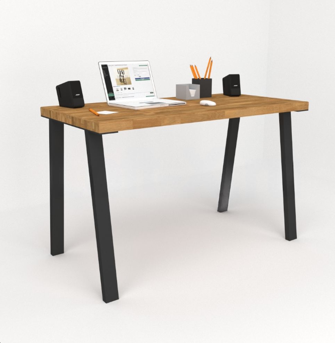 Cтол EcoLoft IN-2039 Лофт 120х60 см Коричневый (23055298)