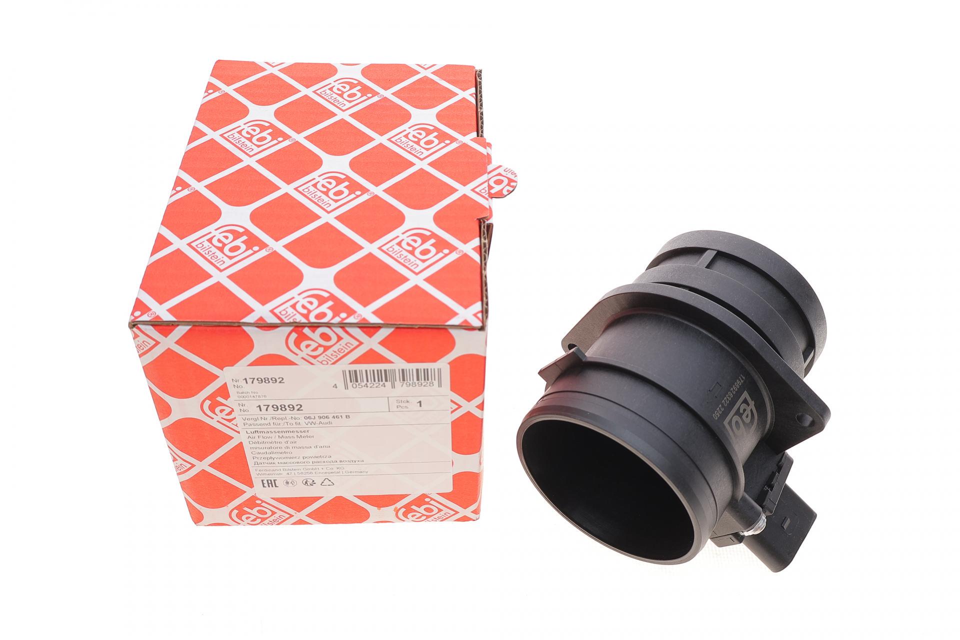 Расходомер воздуха Audi A3/Q7/Skoda Octavia/VW Golf V/Passat 1.8/2,0TSI 05- 18- (179892)