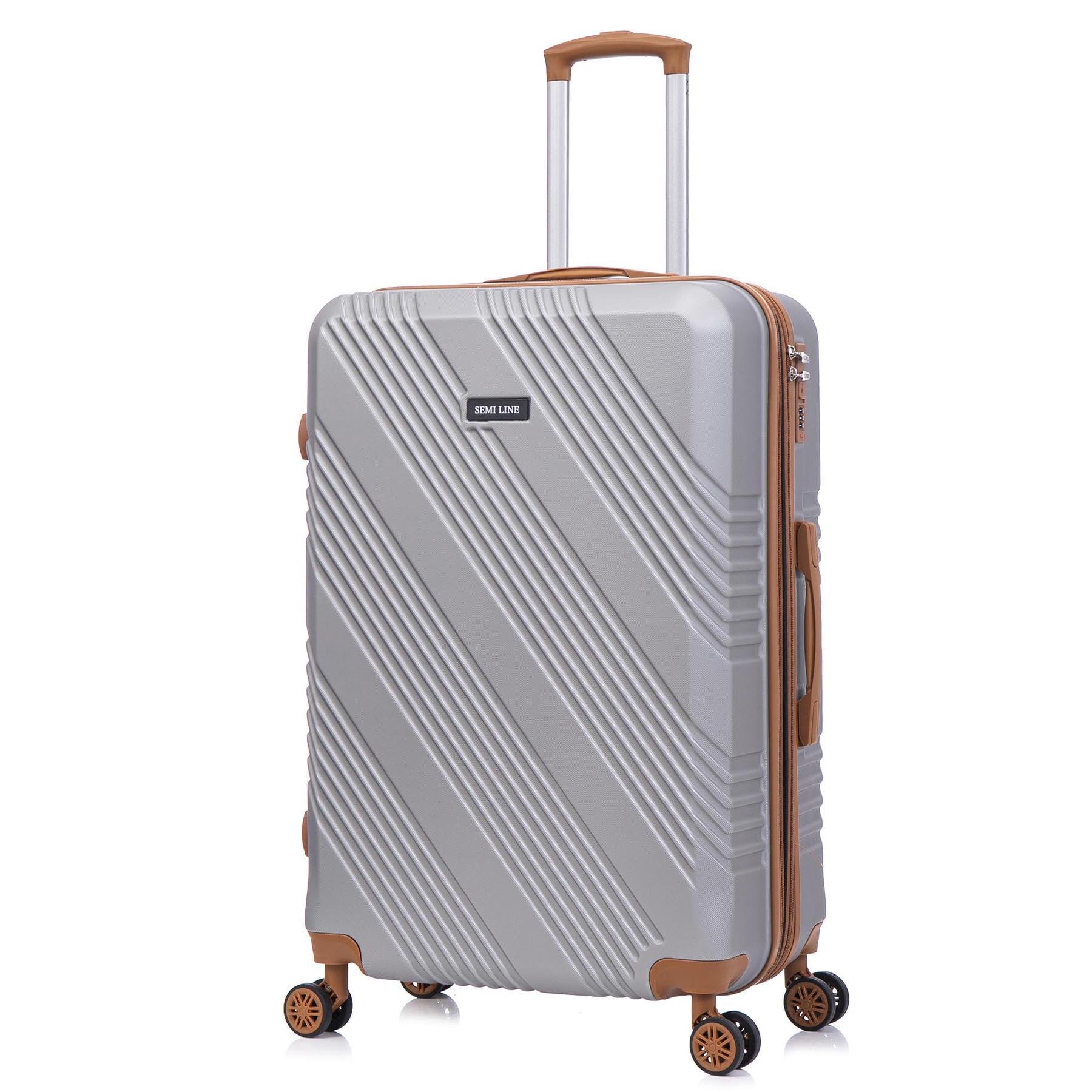 Чемодан SEMI LINE 28" Light Grey (T5849-3)