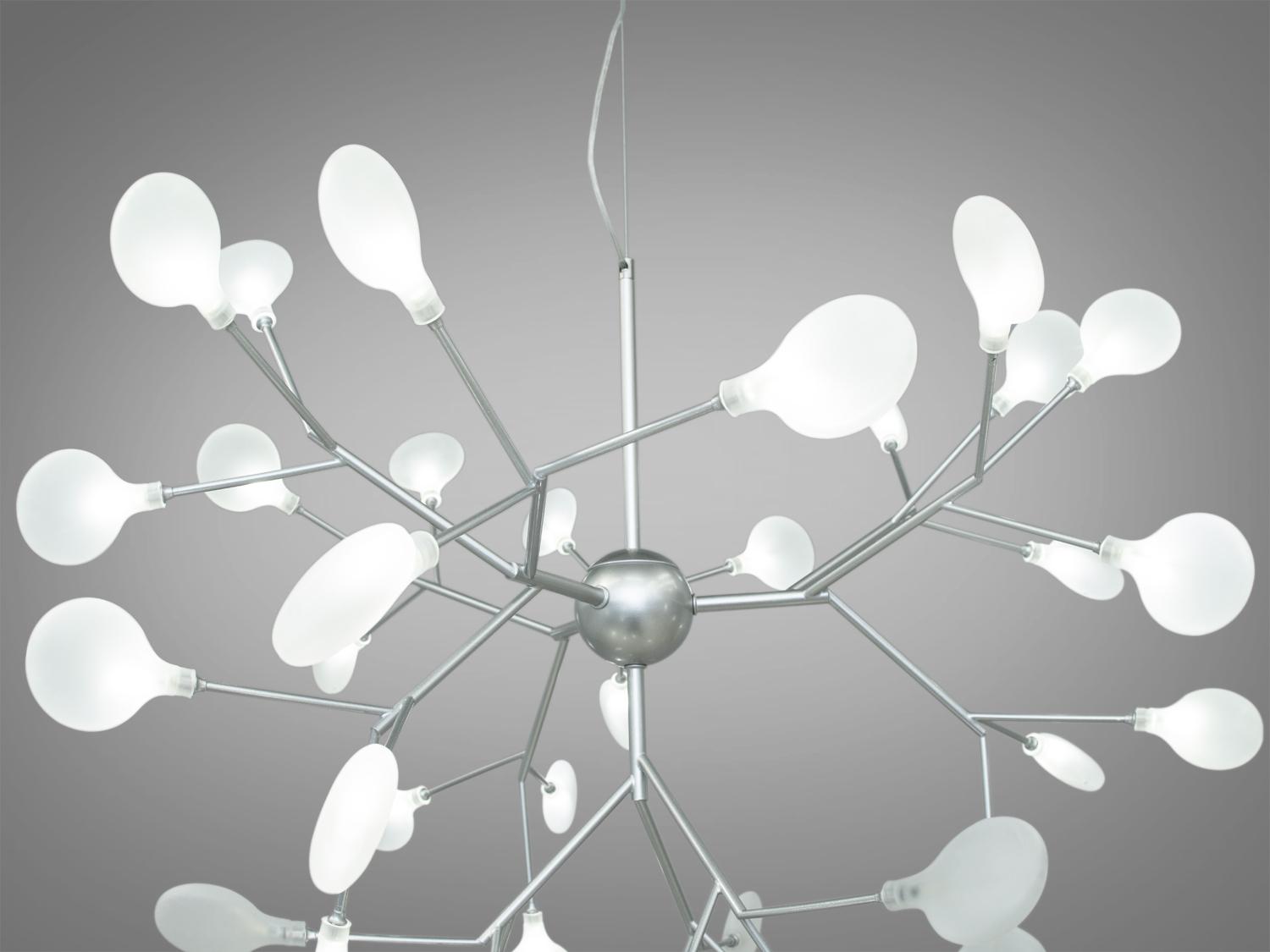 Люстра Светлячок 36 ламп Хром (HXD8048/36CH) - фото 2 Люстра Светлячок 36 ламп Хром (HXD8048/36CH) - фото 2