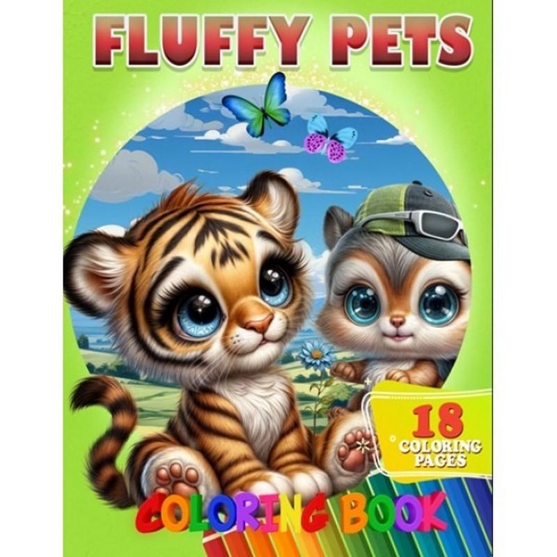 Розмальовка для дітей Fluffy Pets А05122410 А4 (RLT48947)