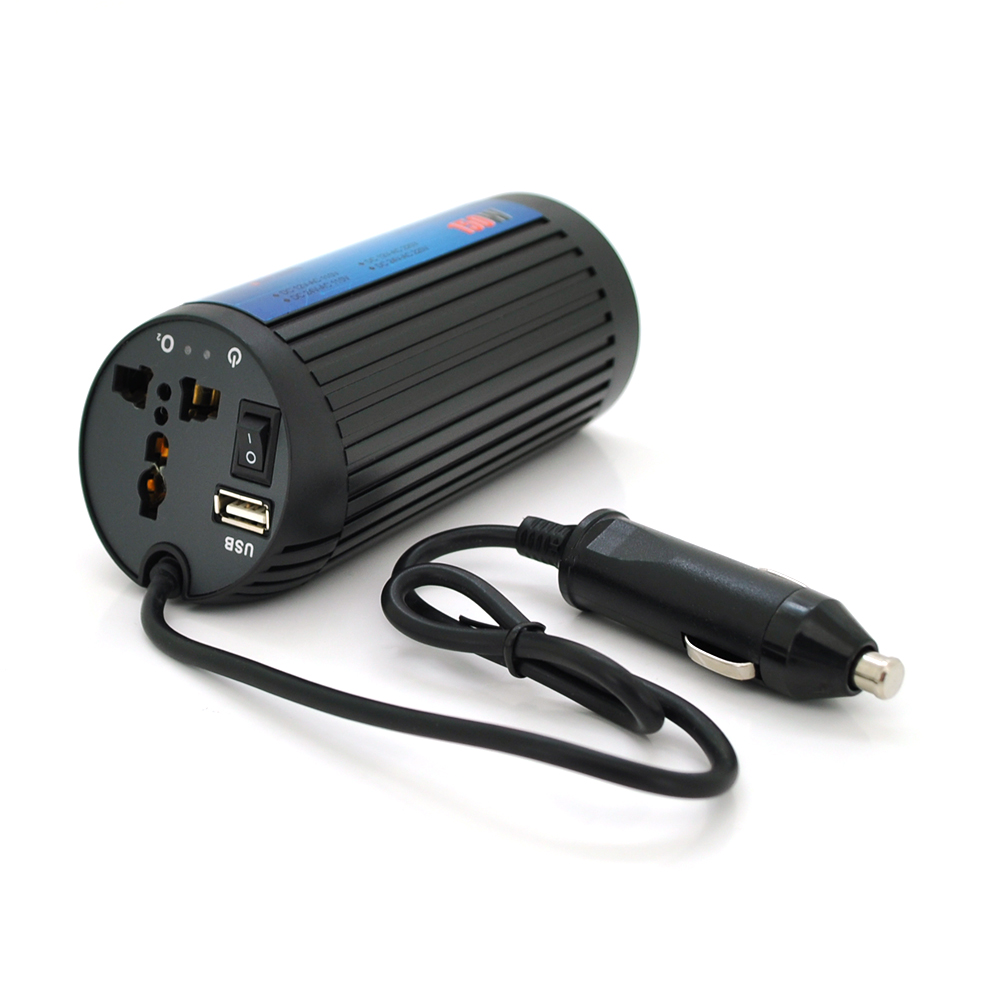 Инвертор напряжения Powermaster модифицированная синусоида с универсальной розеткой 12/220V 150W (26617863)