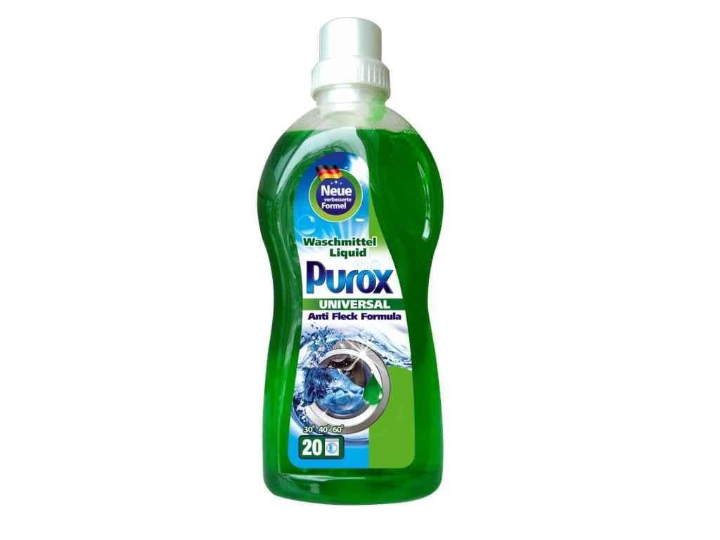 Гель для прання PUROX для всих типів тканин Автоматичне UNIVERSAL 1 л (891578)