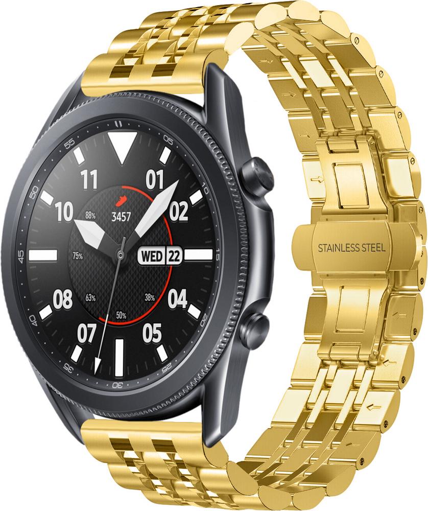Браслет металлический Spinye для Galaxy Watch 3 45mm Gold (28944-2A)