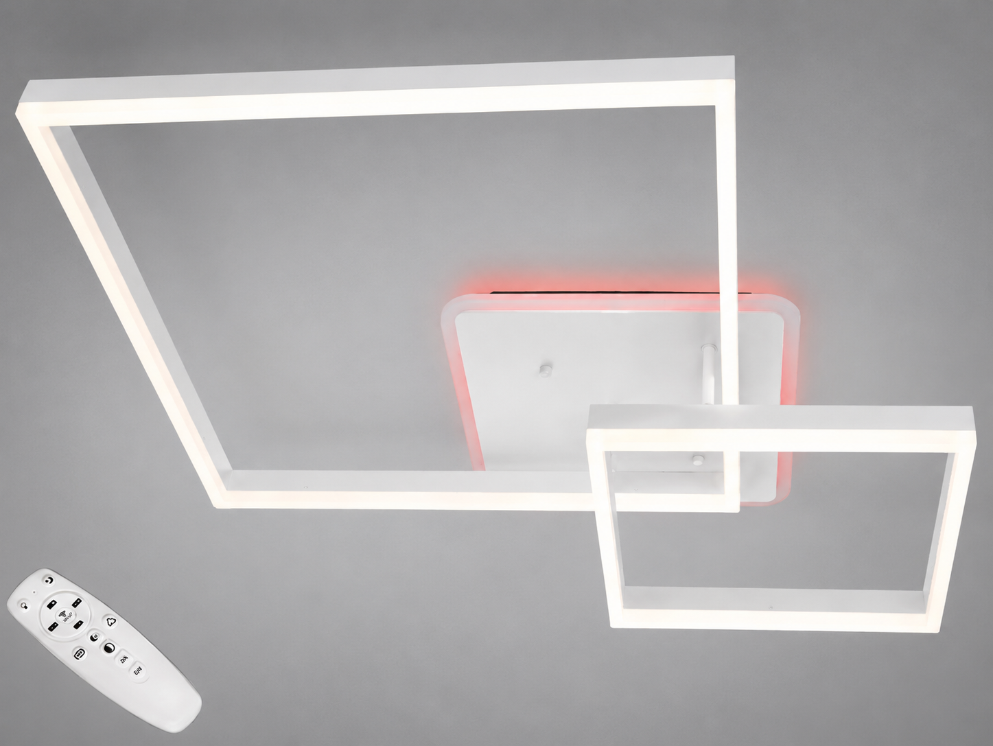 Люстра потолочная LED/пульт/диммер 84W Белый (2549WH LED 3color dimmer)