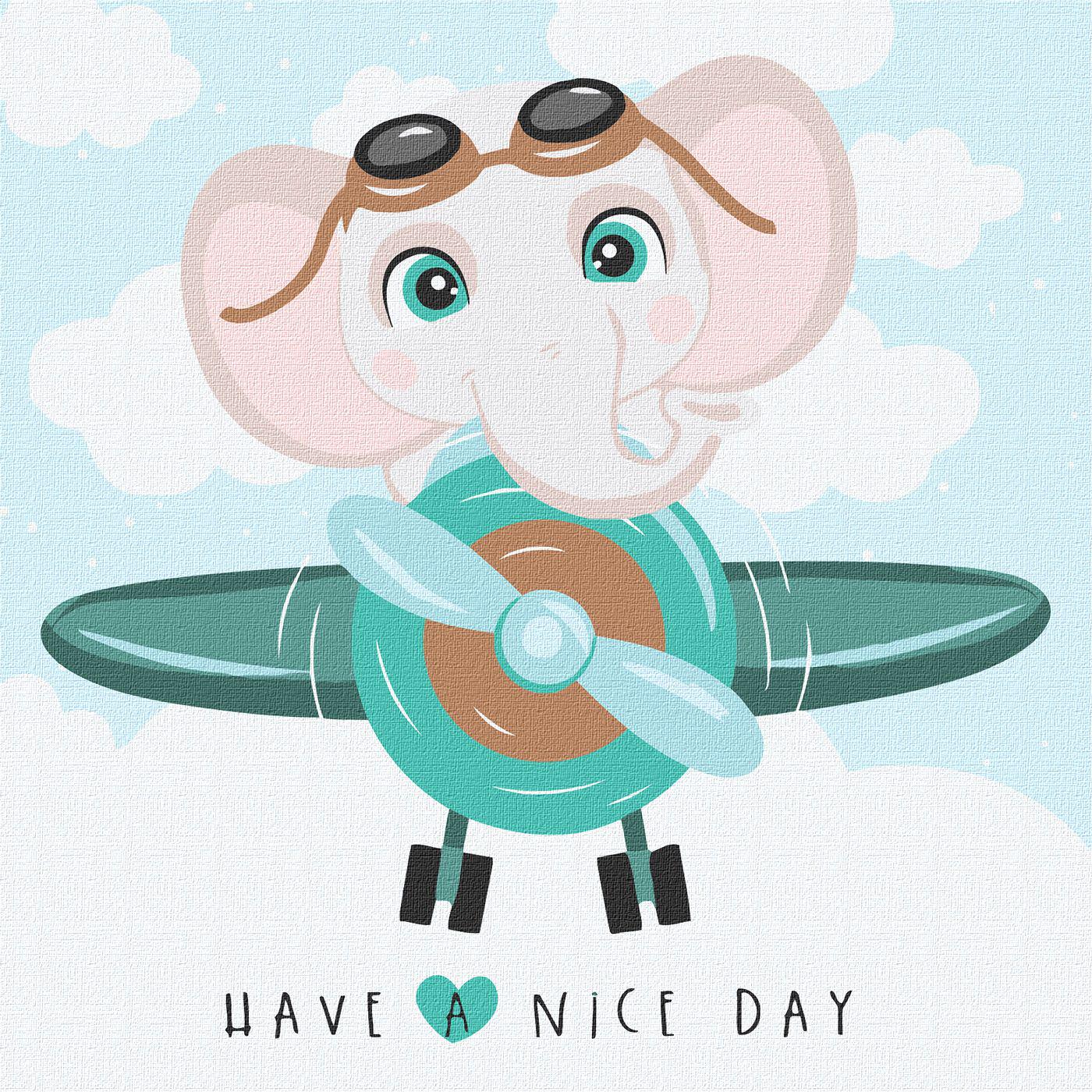 Картина по номерам Идейка Веселый полет 30x30 см (Id-KHO6004)