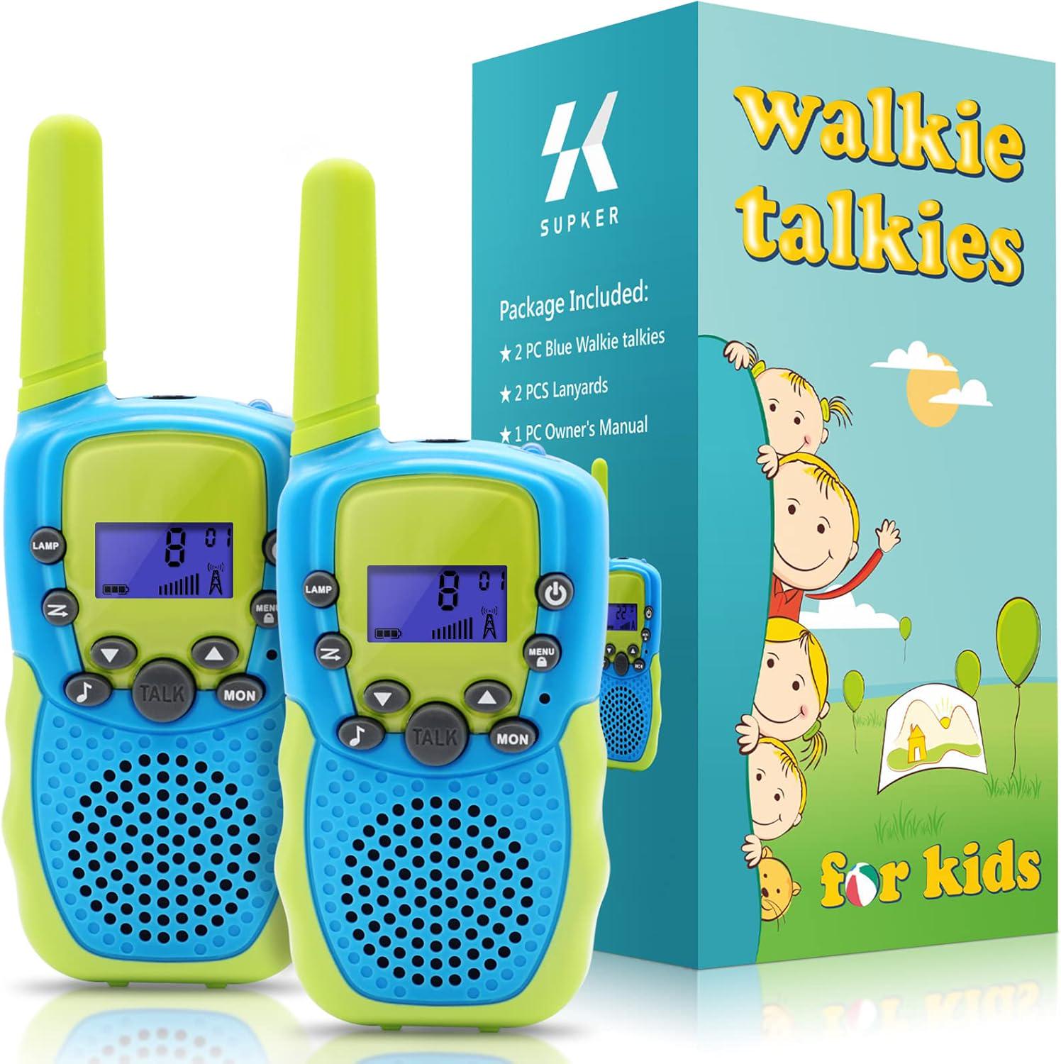 Рация детская Walkie Talkies T-388 2-стороннее радио 3 мили 2 шт. Blue