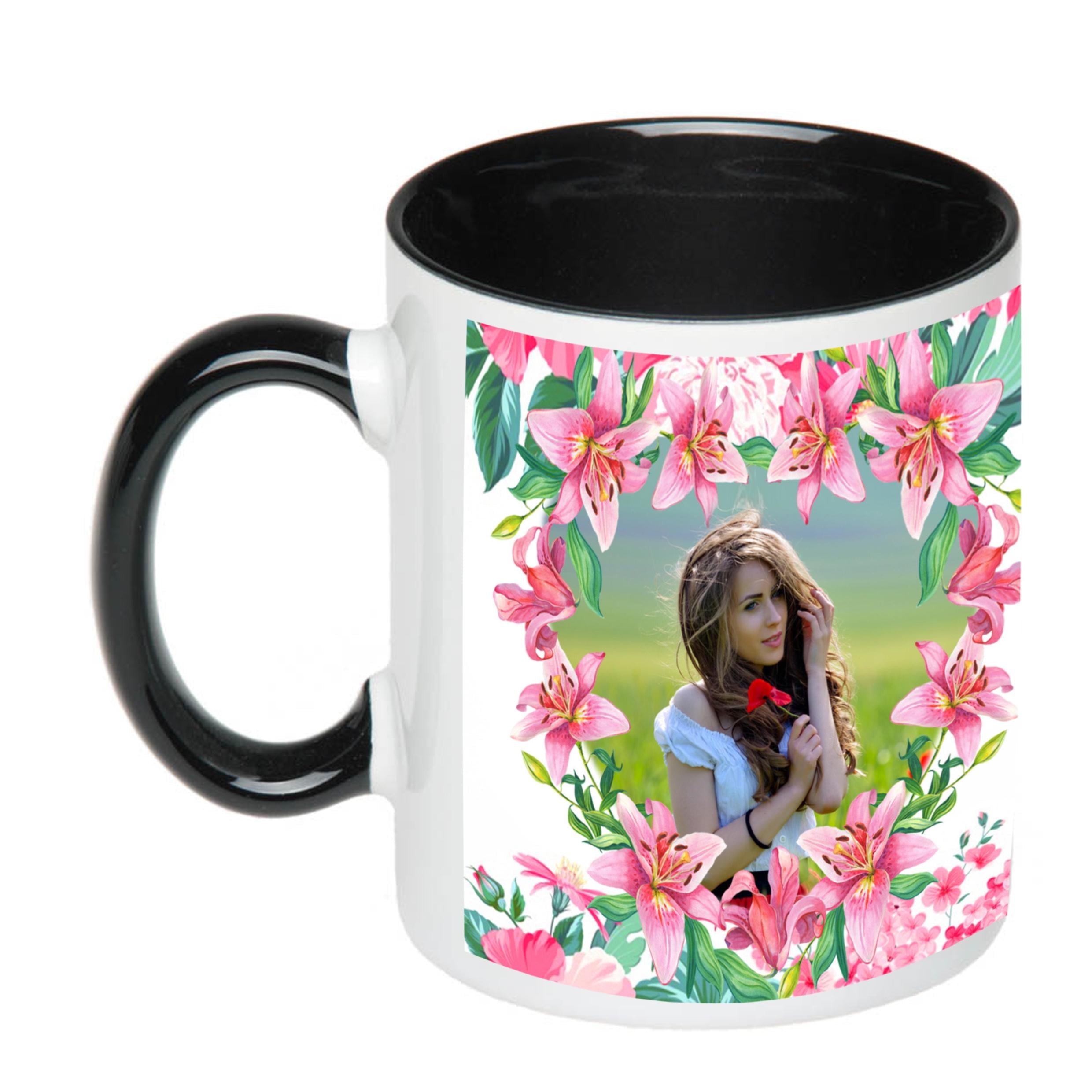 Чашка с печатью "8 березня" 330 мл Черный (23431)