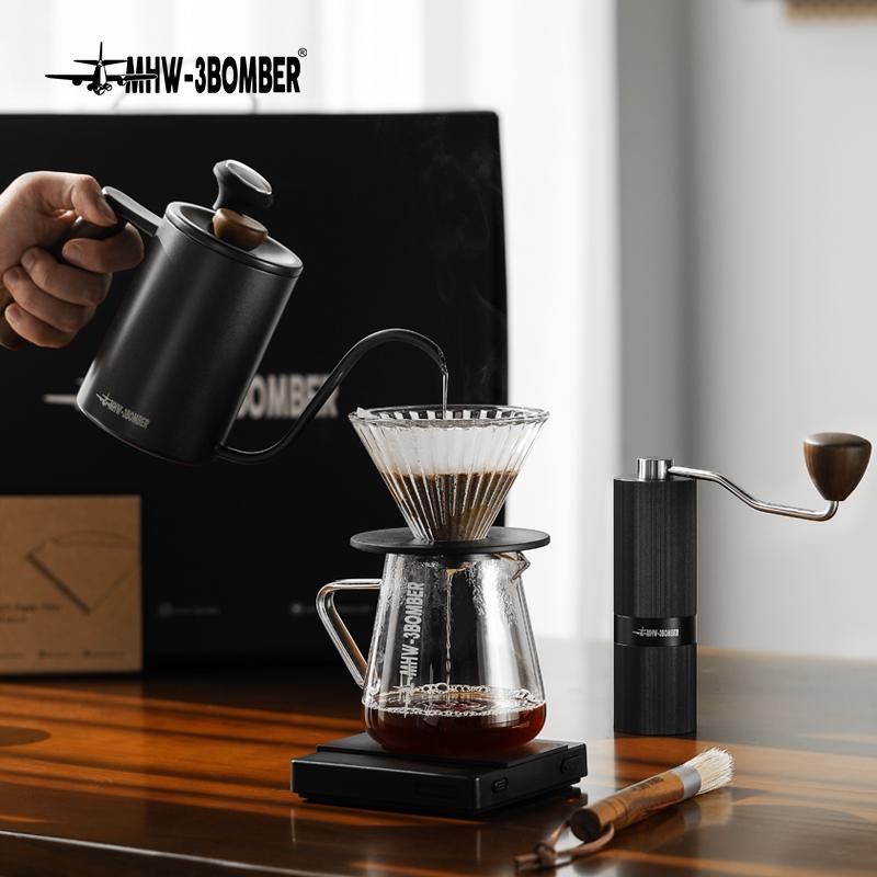 Подарунковий набір бариста MHW-3BOMBER M1 Drip Coffee Set Deluxe 10в1 Чорний (CS5469) - фото 5 Подарунковий набір бариста MHW-3BOMBER M1 Drip Coffee Set Deluxe 10в1 Чорний (CS5469) - фото 5