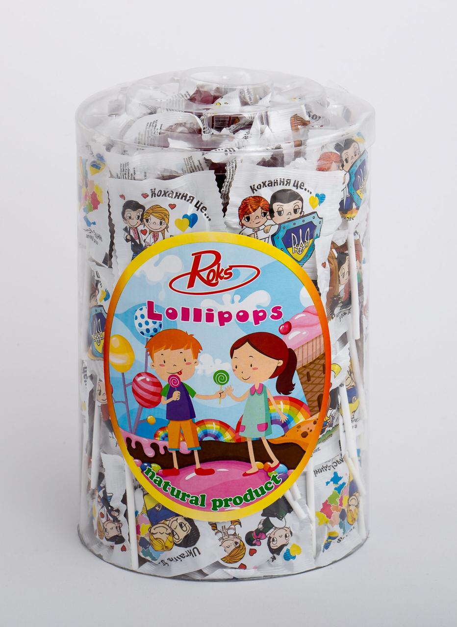 Леденцы Roks Любовь это... 8,5 г цилиндр 205 мм 130 шт. (910)
