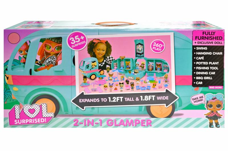 Игровой набор автобус для кукол BS003 Гламурный кемпер (Лял9780 simb L)