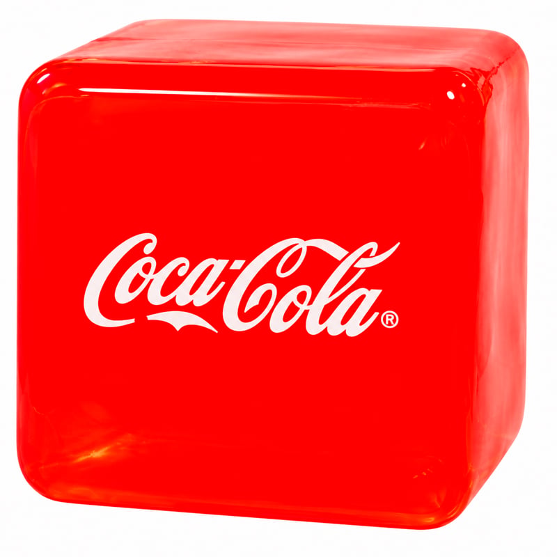 Игрушка антистресс NeeDoh Nice Cube Куб Coca Cola (арт EPC16270M)