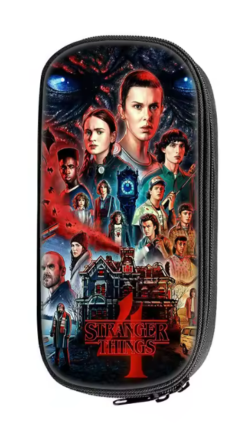 Пенал детский школьный нейлоновый Stranger Things (2918711114)
