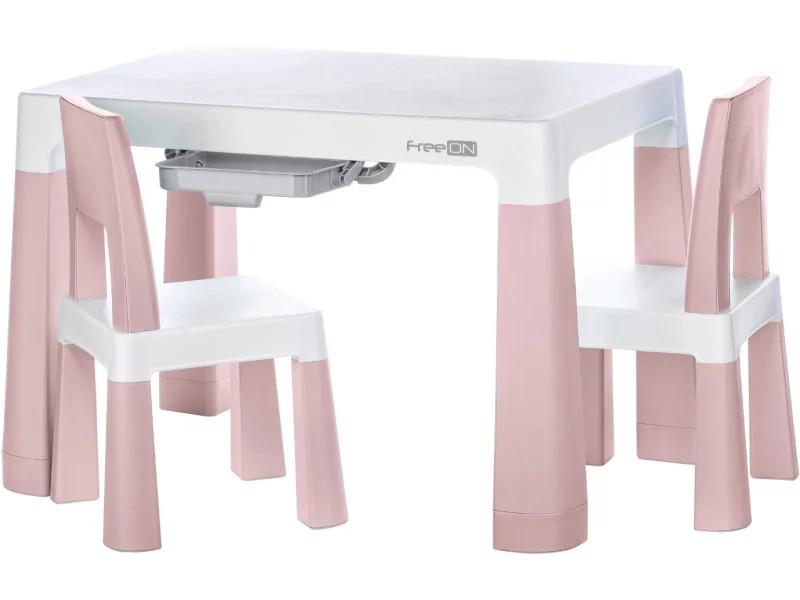Комплект мебели детский FreeON NEO White/Pink (selmeb4_22583)