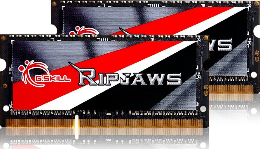 Оперативна пам'ять для ноутбуків G.Skill 16 GB 2x8 GB DDR3L 1600 MHz Ripjaws Laptop Memory (F3-1600C9D-16GRSL)
