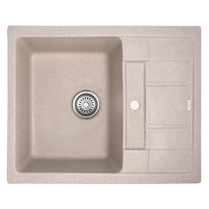 Мийка кухонна Haiba HB8210-G319 620x500x200 мм Sand (HB0985)