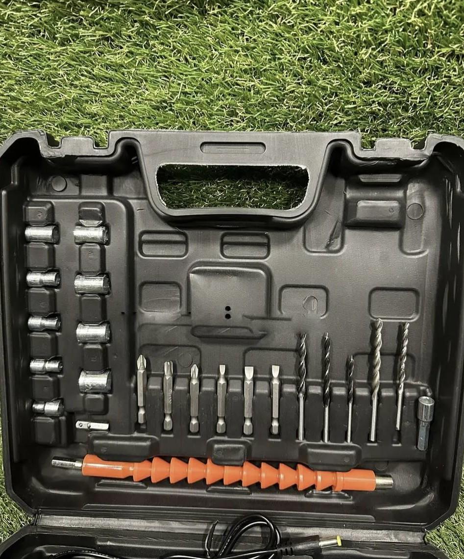 Шурупокрут акумуляторний з комплектом інструментів та додатковим акумулятором 48 В/6.0 AH - фото 3