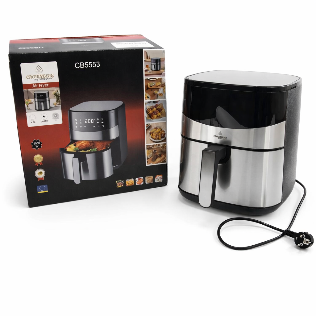 Аерогриль Crownberg CB-5553 6,5 л 2000 Вт (31548334) Аерогриль Crownberg CB-5553 6,5 л 2000 Вт (31548334)