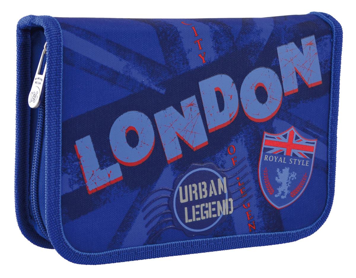 Пенал твердый YES одинарный без клапана HP-02 London (532194)