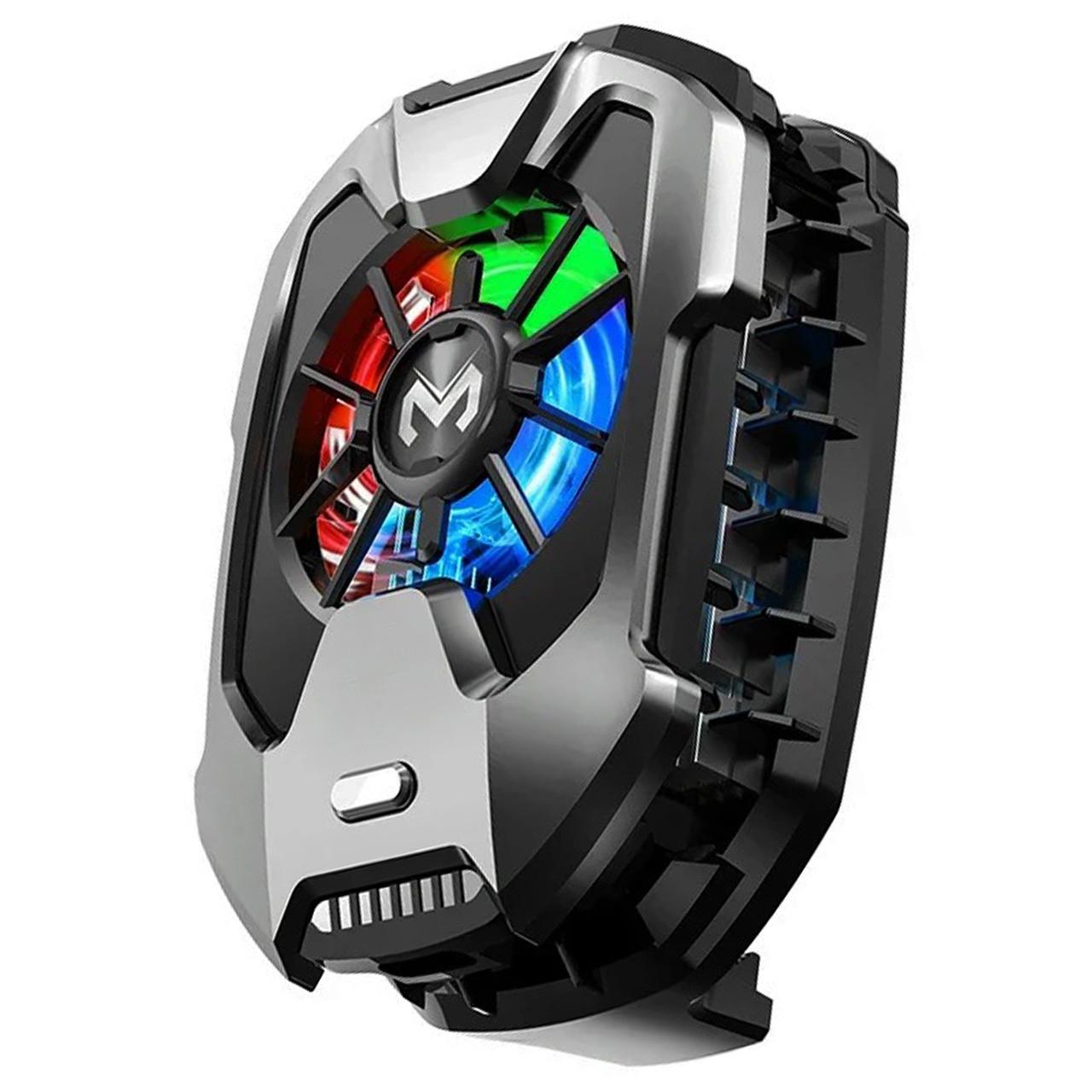 Кулер с экраном активное охлаждение для телефона/планшета Memo DLA8 до 88 Black (18511)