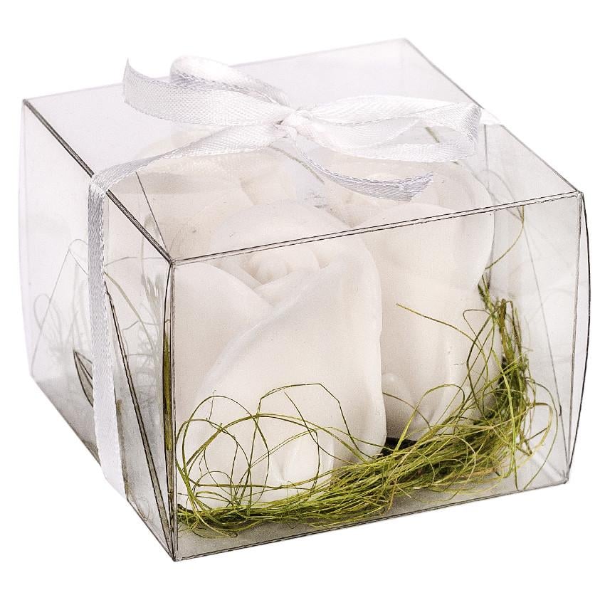 Набор мыла подарочный женский Бутоны розы ручная работа 100 г (28458750)