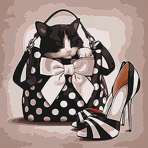 Картина по номерам Идейка "Стильная жизнь" 40х40 см (KHO4099)