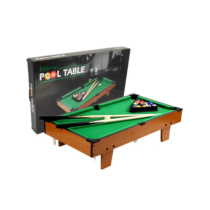 Бильярд настольный детский Pool Table выполнен из дерева с ножками