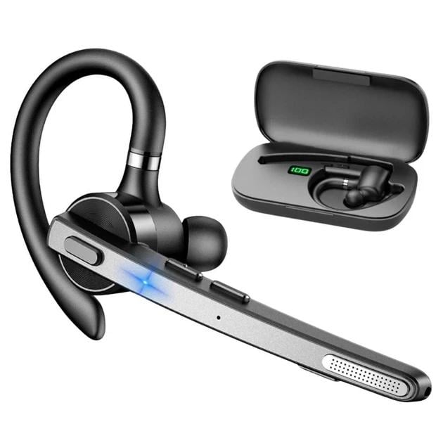 Гарнітурагарнітура Bluetooth New Bee M53 із шумозаглушенням і зарядним кейсом (001954)