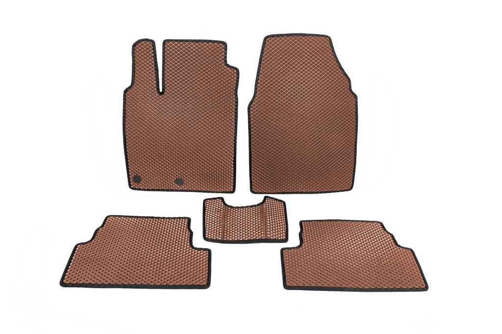 Коврики Digital Designs для Nissan Qashqai 2007-2010 гг. этилвинилацетат Коричневый