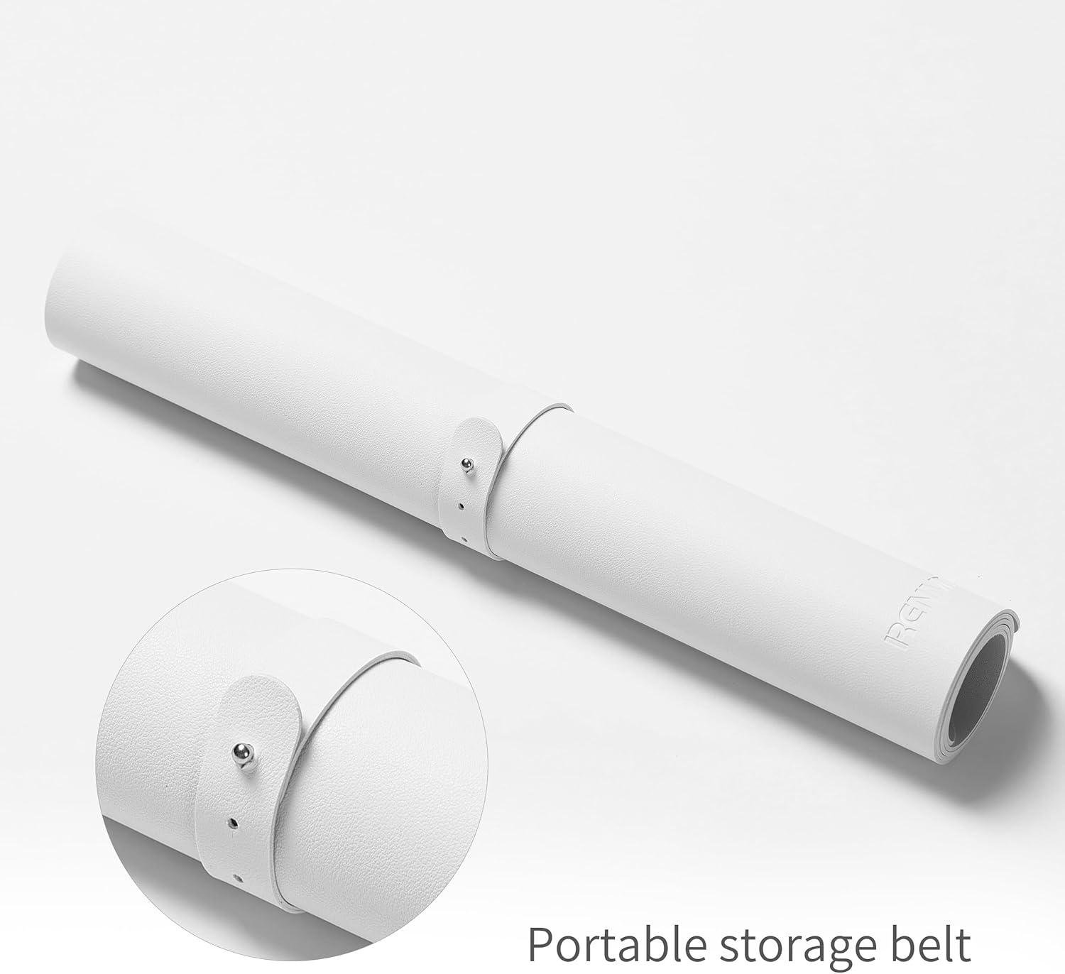 Ігрова поверхня Desk Mat Ultra Slim 900x400x1,8 мм White/Silver - фото 7 Ігрова поверхня Desk Mat Ultra Slim 900x400x1,8 мм White/Silver - фото 7