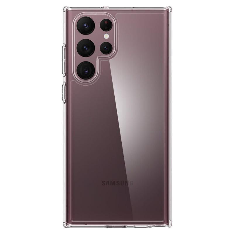 Протиударний чохол SGP Ultra Hybrid для Samsung Galaxy S22 Ultra Прозорий - фото 4