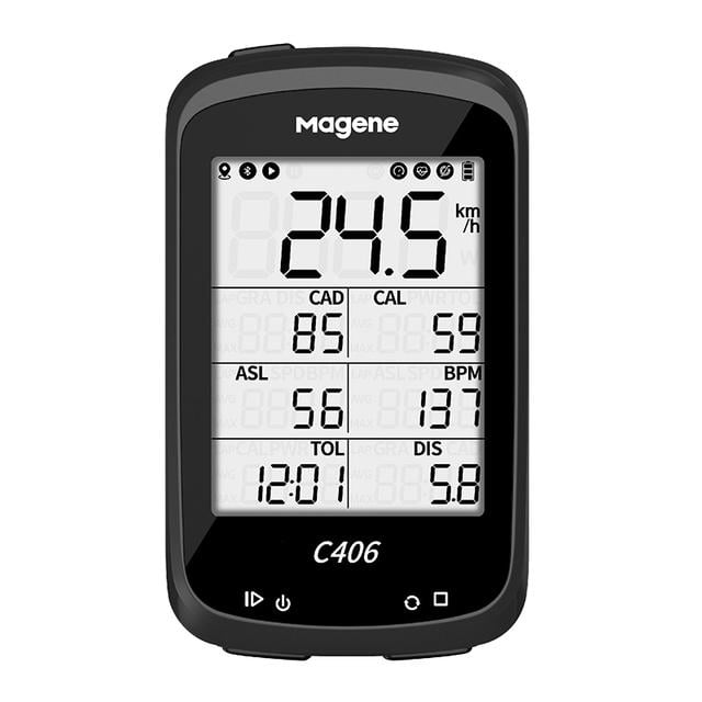 Велокомпьютер GPS Magene C406 Lite