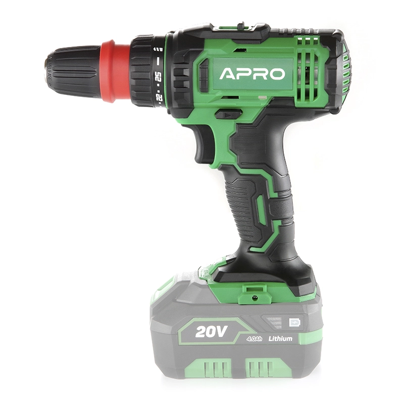 Дрель-шуруповерт Apro 20DCK 20 В без АКБ без/ЗУ/кейс (895036)