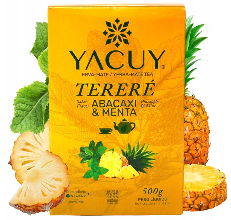 Чай мате Yerba Mate YACUY Pineapple&Mint 500 г - фото 3 Чай мате Yerba Mate YACUY Pineapple&Mint 500 г - фото 3