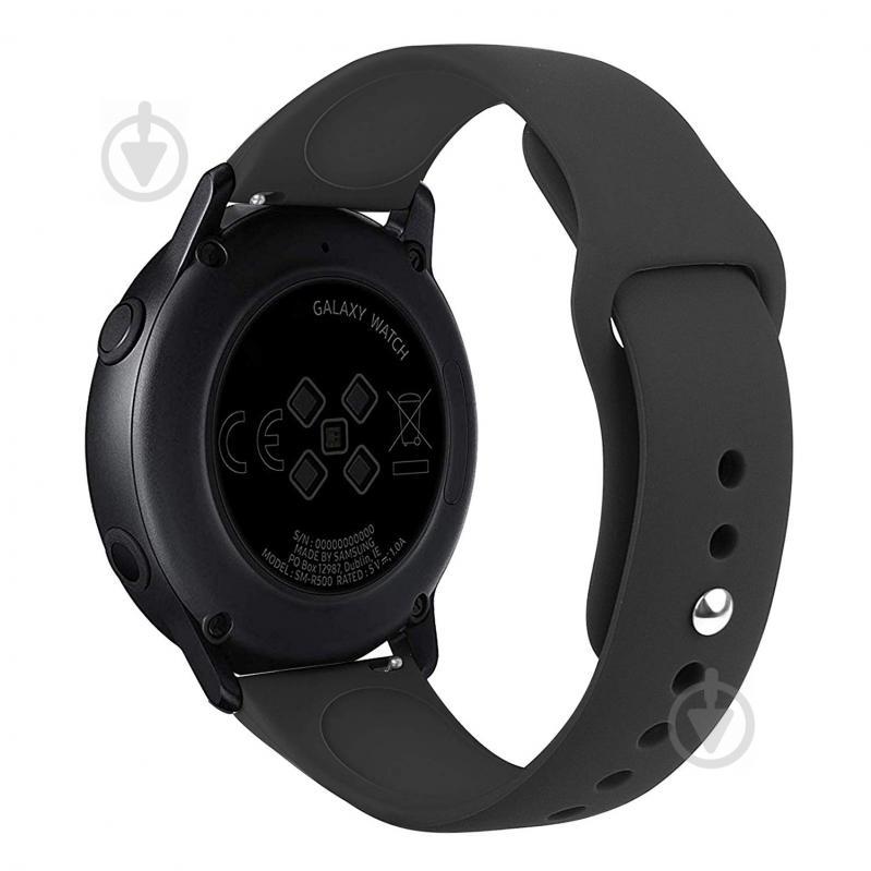Ремешок BeWatch для Samsung Galaxy watch Active Черный (1010301) - фото 2