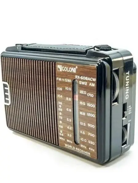 Радіоприймач Golon 5-ти хвильовий (RX-608) - фото 2 Радіоприймач Golon 5-ти хвильовий (RX-608) - фото 2