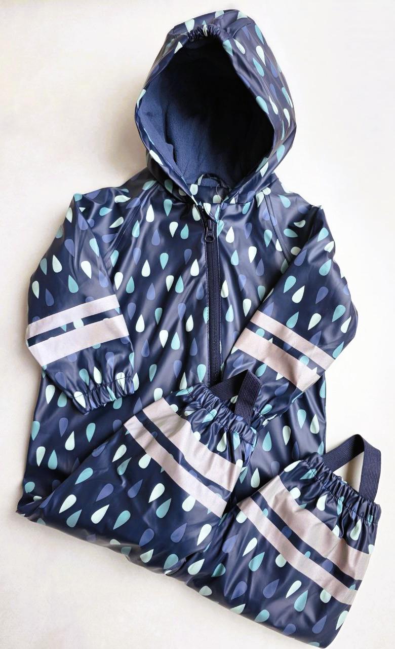 Дождевик-комбинезон детский на флисе Kuniboo грязезащитный 98-104 см (392962) Дождевик-комбинезон детский на флисе Kuniboo грязезащитный 98-104 см (392962)